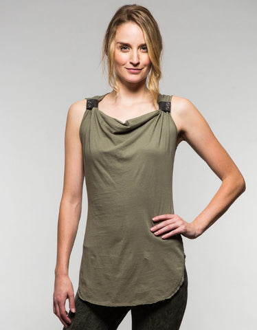 Meaning Drape-Back Top